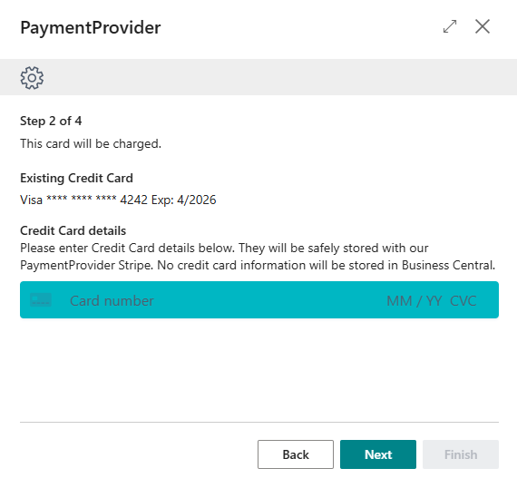 Registering Process screenshot