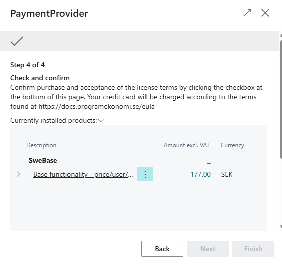 Registering Process screenshot