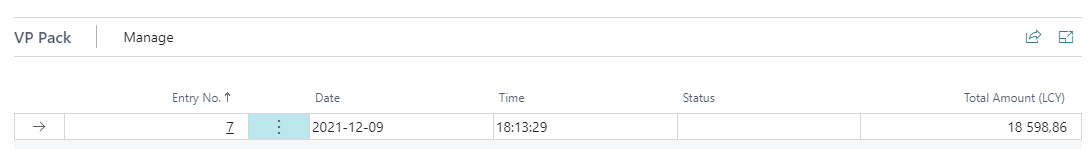 Create the file screenshot