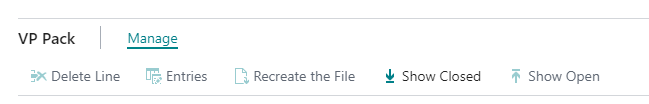 The Pack disappears from the list screenshot