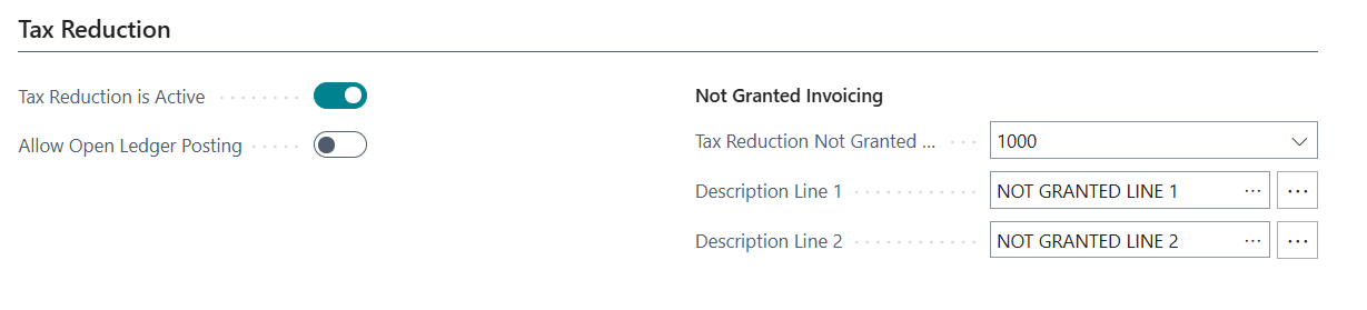 No reduction granted with replacement invoice screenshot